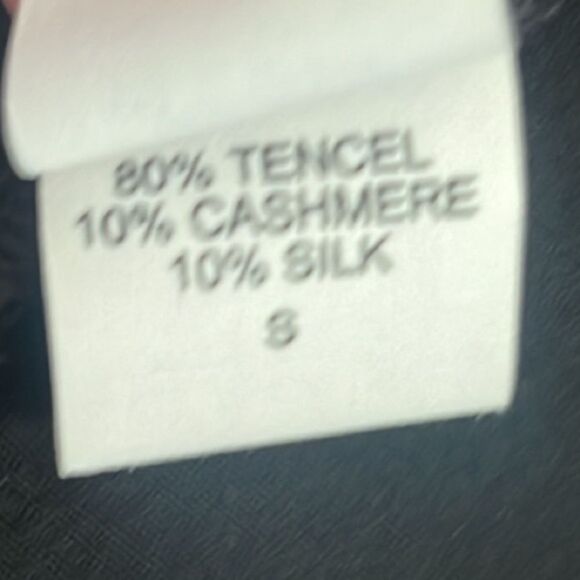 Eileen Fisher Women's Classic Black High Low Sleeveless Layer Top Blouse Size S - Picture 6 of 6